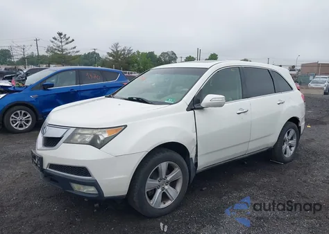 2010 Acura Mdx Technology Package z USA, uszkodzony, nr VIN 2HNYD2H66AH514017